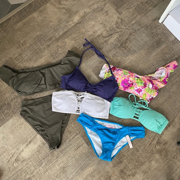 Lot of seven Victoria Secret Swim Pieces - Picture 1 of 6